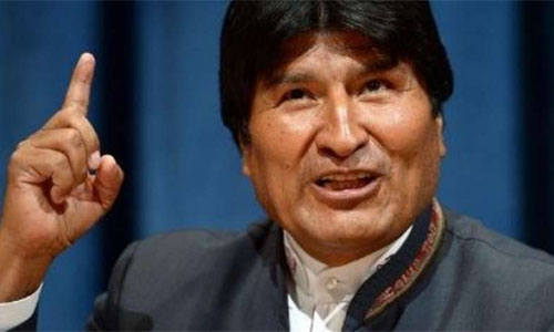 El presidente de Bolivia pide que EEUU se retire también de Iraq y Afganistán